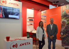 Janneke Bussaard and Otto Vink with Aweta, Annie van de Riet with AVAG